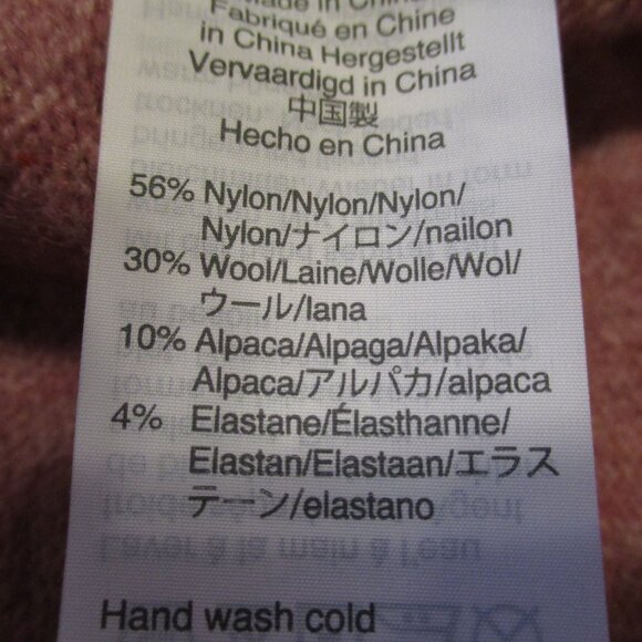 Madewell Woman X Large Yellow Purple Cream Stripe Warm Long Sleeve Sweater - Picture 7 of 7